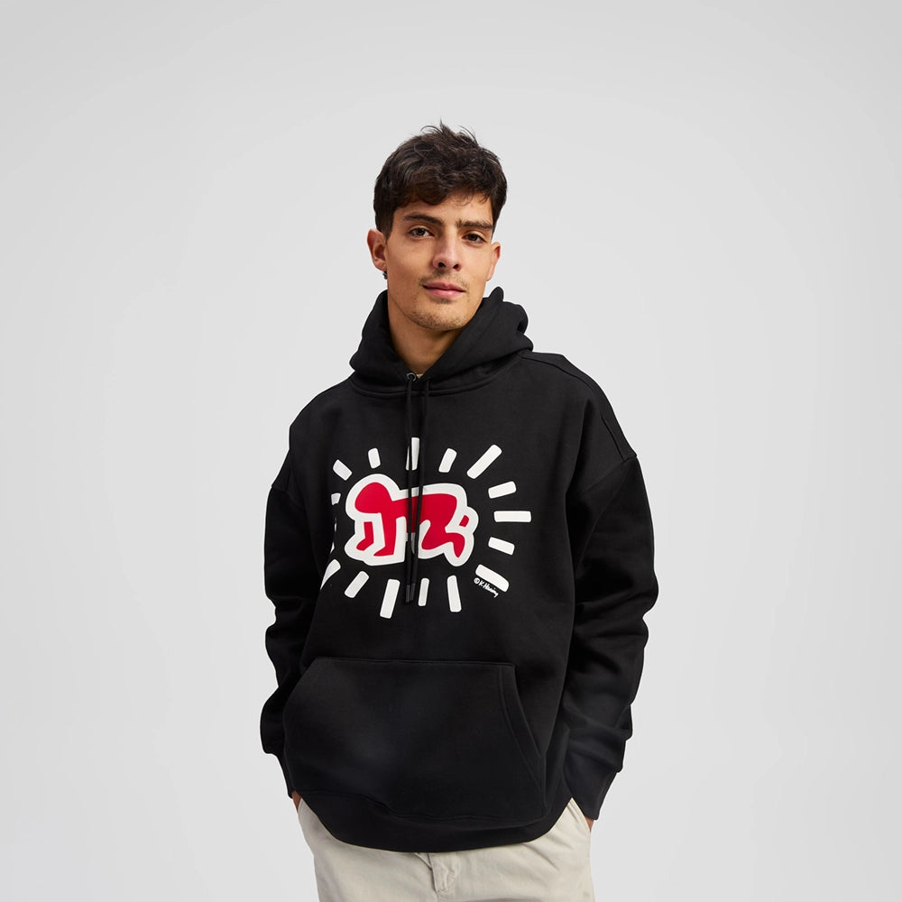 Haring Radiant Baby & Barking Dog Hoodie