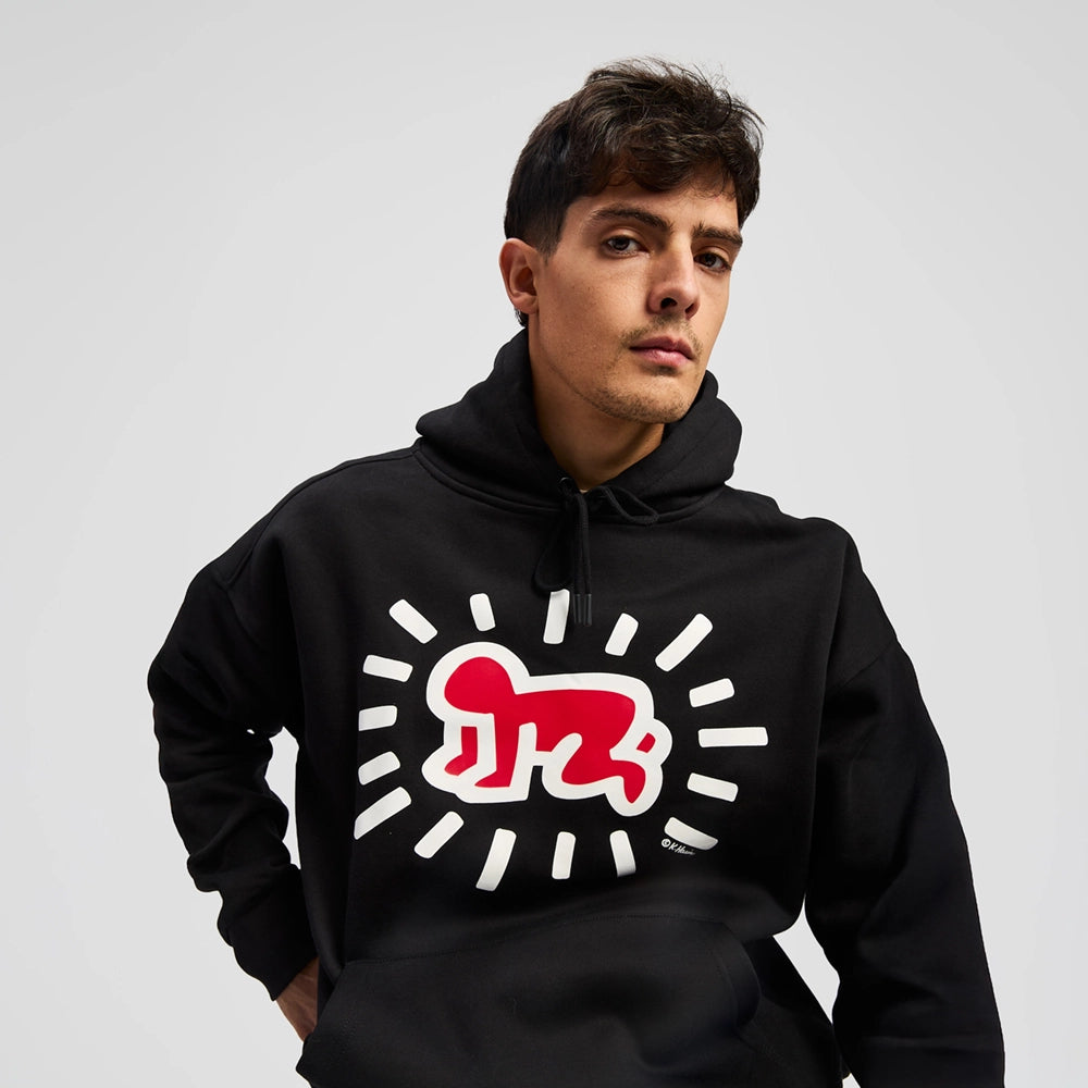 Haring Radiant Baby & Barking Dog Hoodie