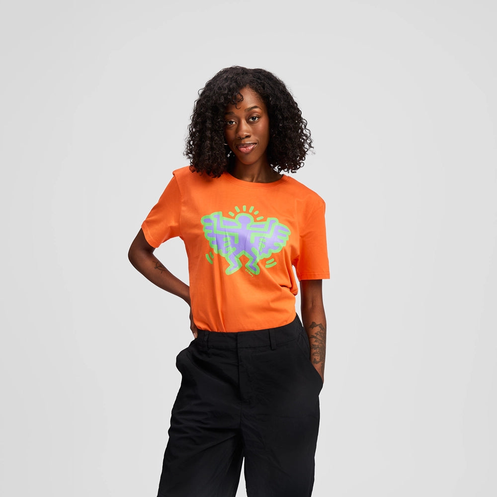 Haring Angel & Batman T-Shirt