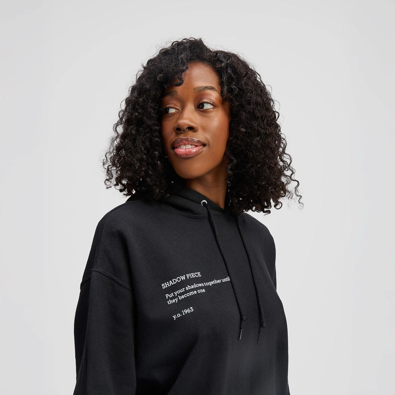 Yoko Ono Shadow Piece Hooded Sweatshirt