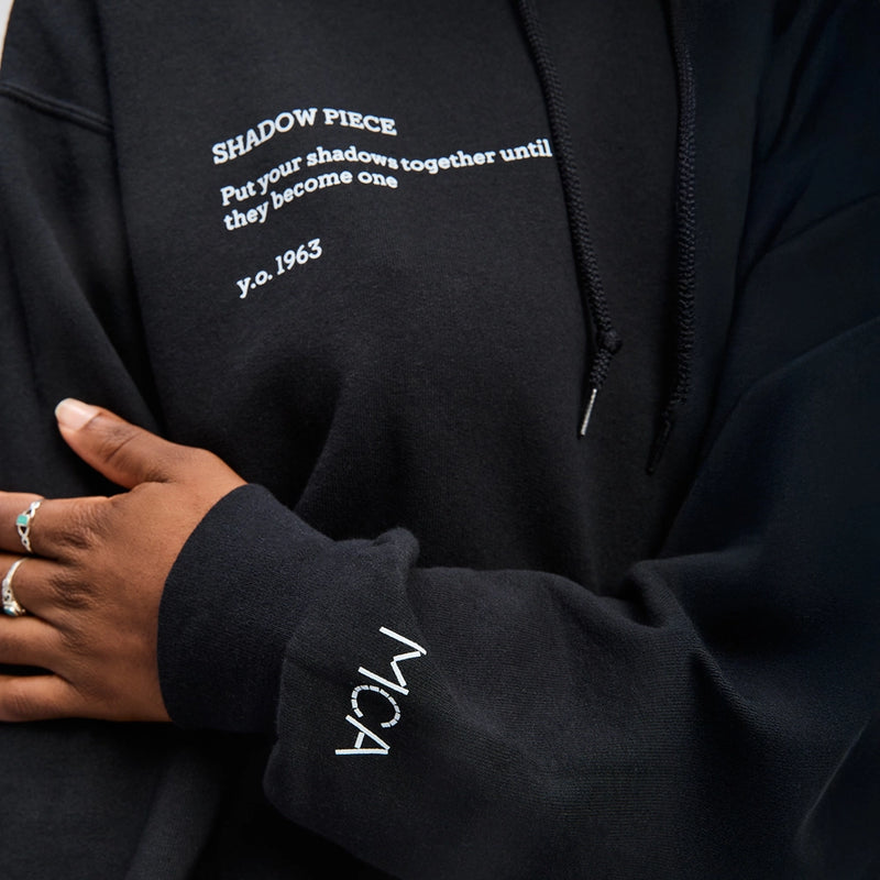 Yoko Ono Shadow Piece Hooded Sweatshirt