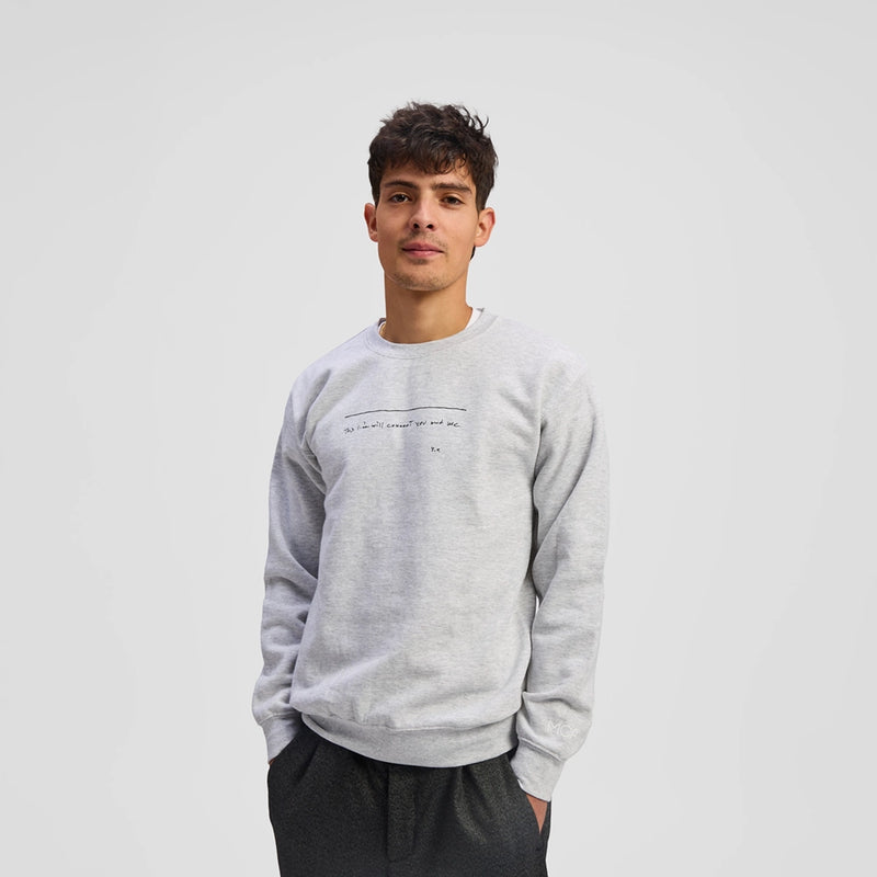 Yoko Ono This Line Crewneck Sweatshirt