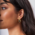 Bullseye Disc Earrings