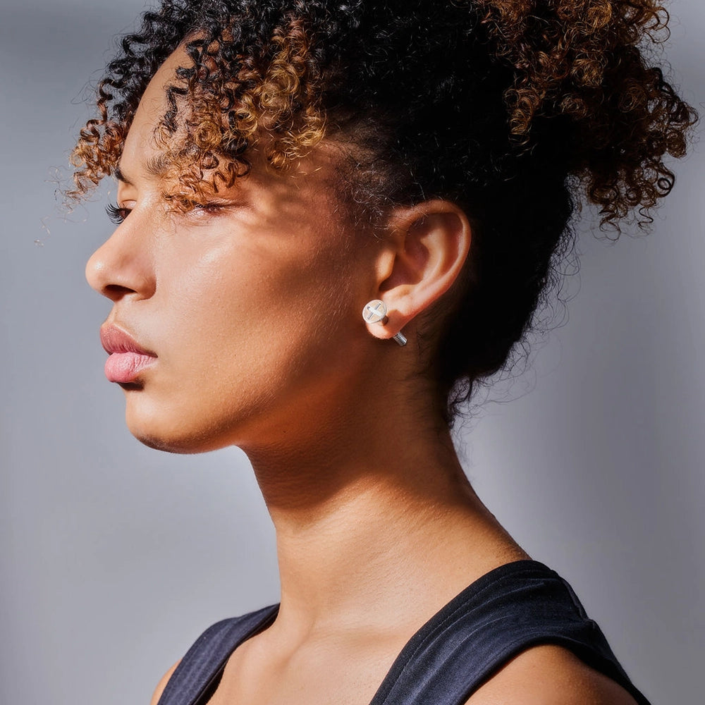Screw Single Earring - Short