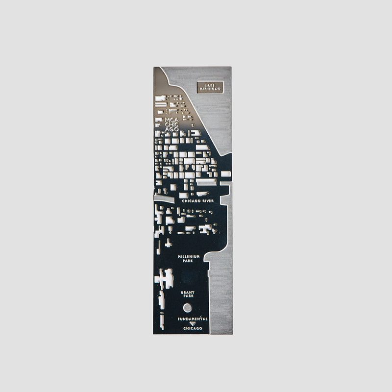 MCA Chicago Map Bookmark