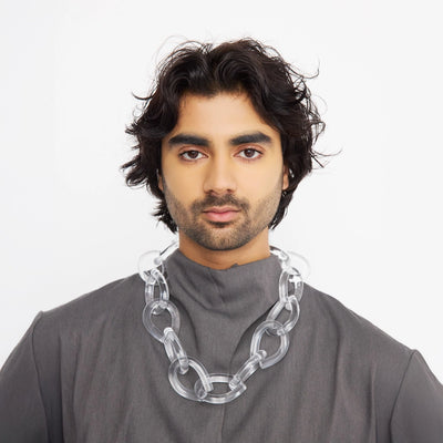 Lucite Chain Necklace