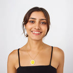 Glass Egg Necklace