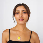Glass Egg Necklace