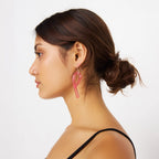 Lucite Loop Earrings
