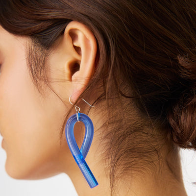 Lucite Loop Earrings