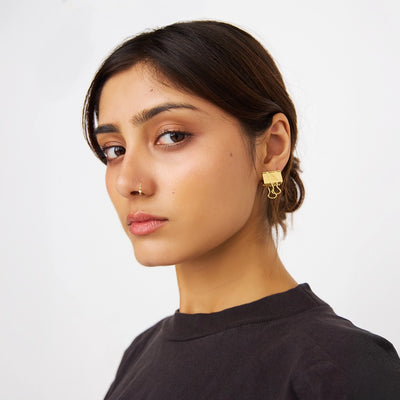 Binder Clip Single Earring