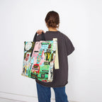 Basquiat In Italian Crossbody Tote Bag