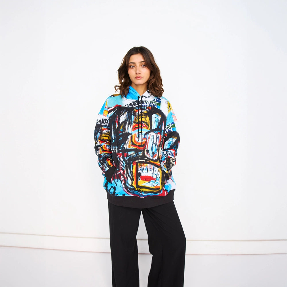 Basquiat Untitled Head #02 (Skull) Hoodie