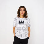 Basquiat Beat Bop All-Over T-Shirt
