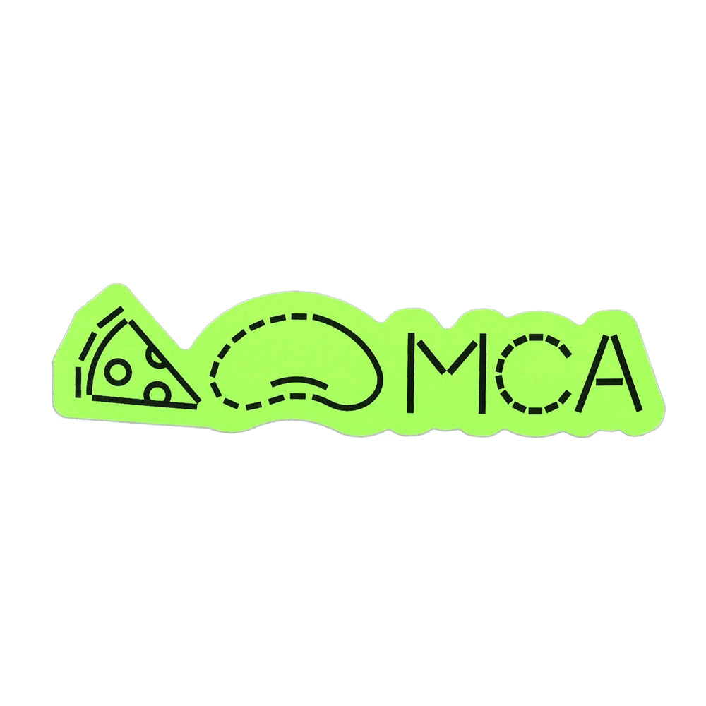 MCA Pizza Bean Sticker