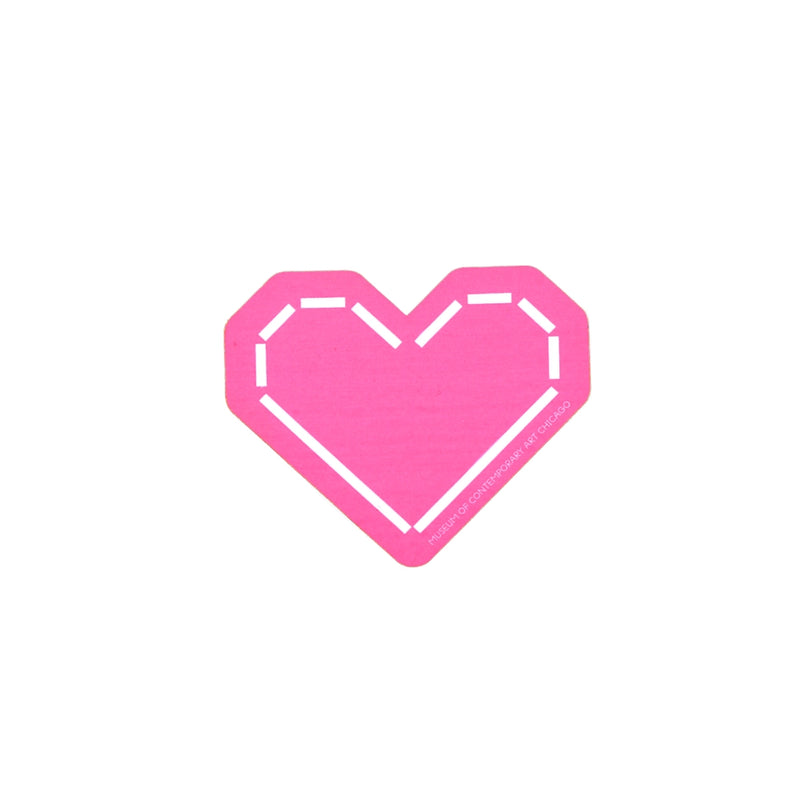 MCA Heart Sticker