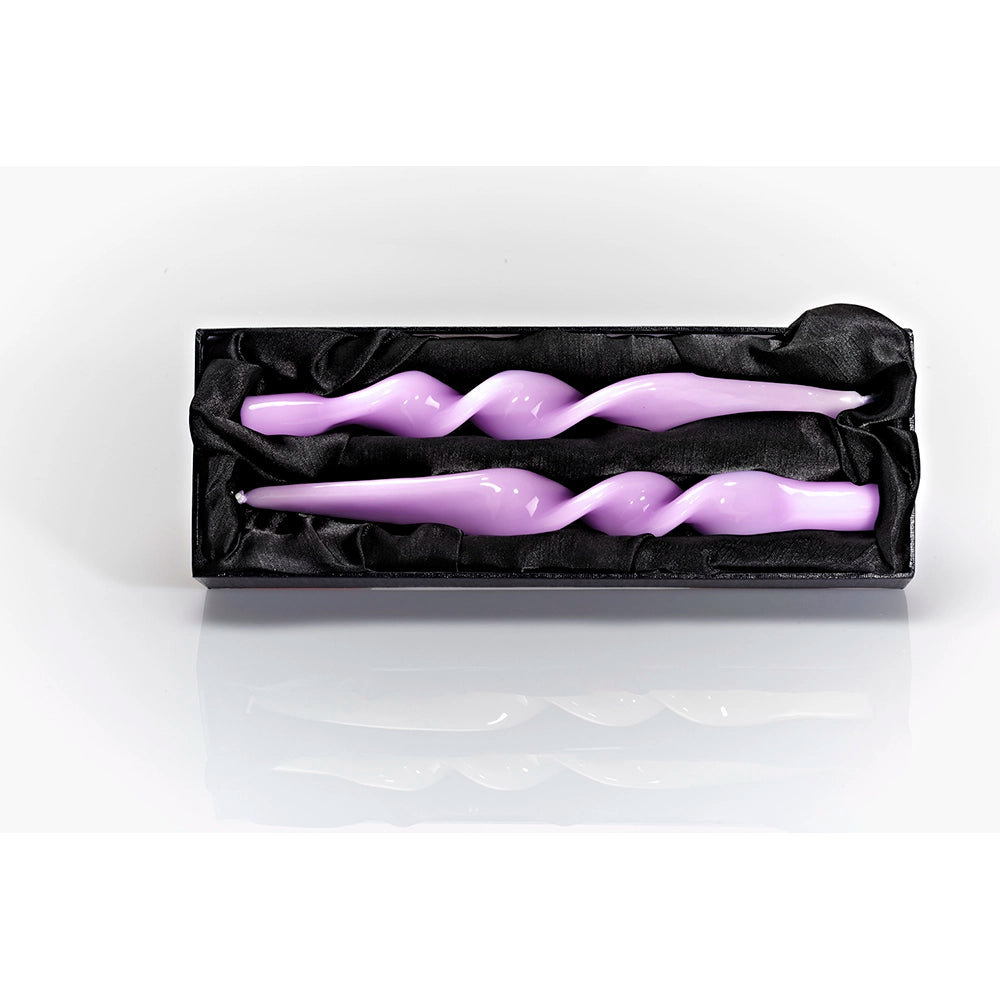 Meloria Twist Taper Candle Set