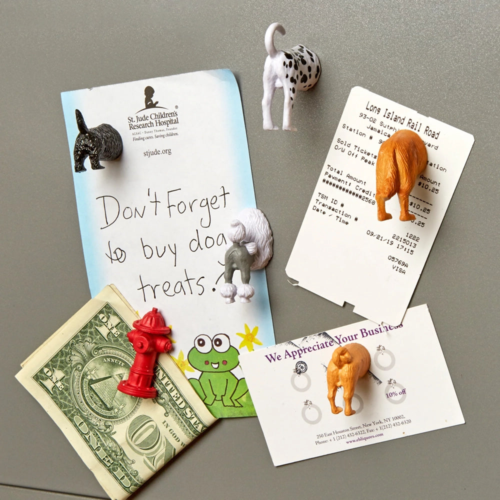 Dog Butt Magnet Set