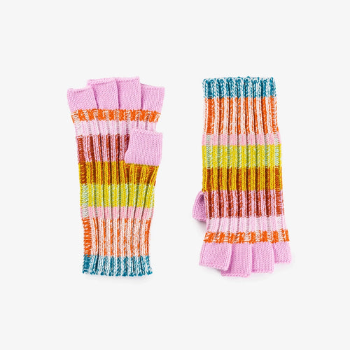 Mosaic Fingerless Gloves