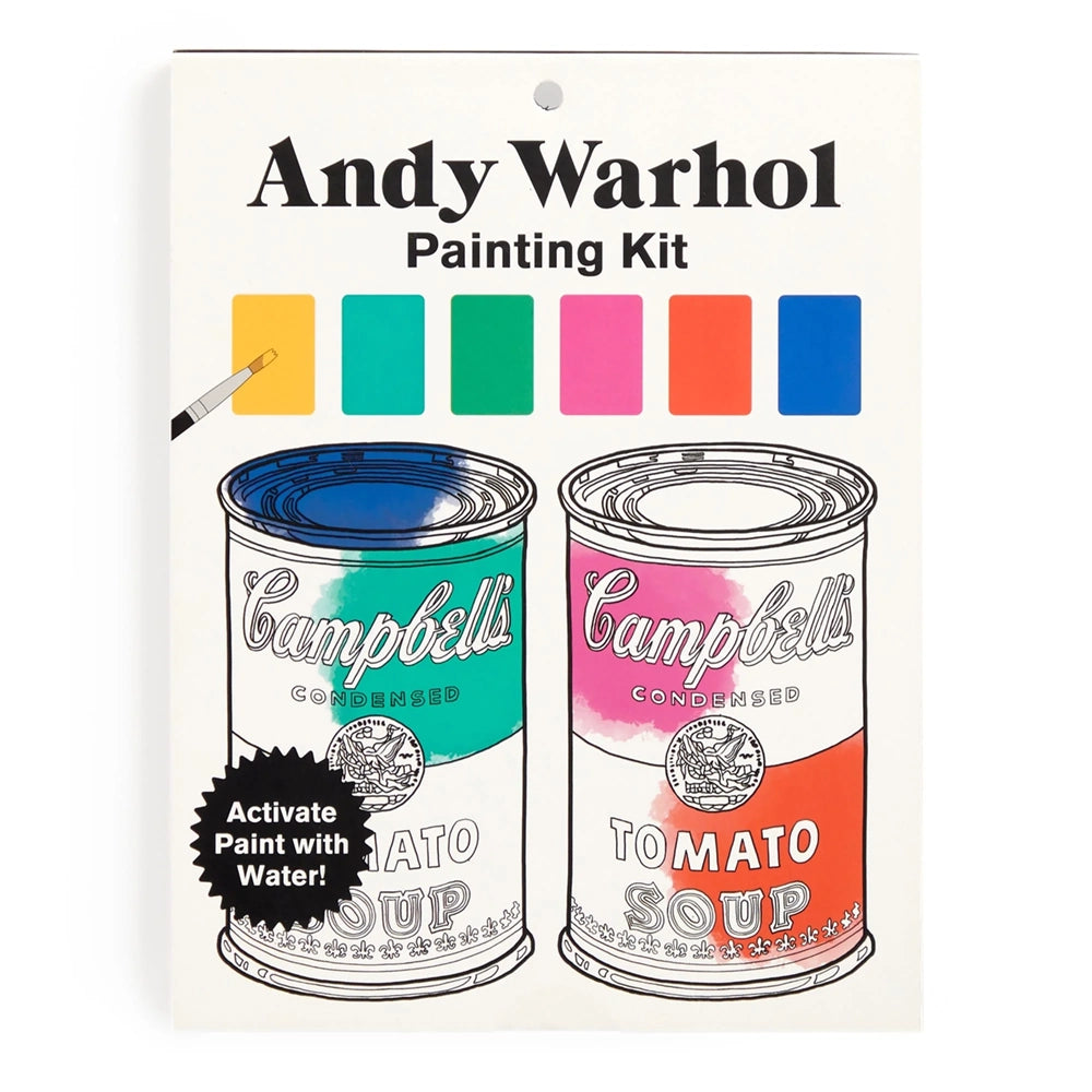Andy Warhol Watercolor Painting Kit