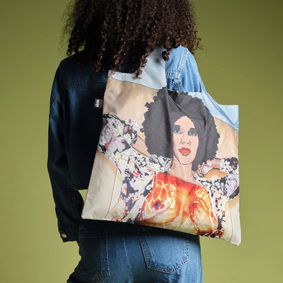Mickalene Thomas Portrait of Maya No. 10 Tote Bag