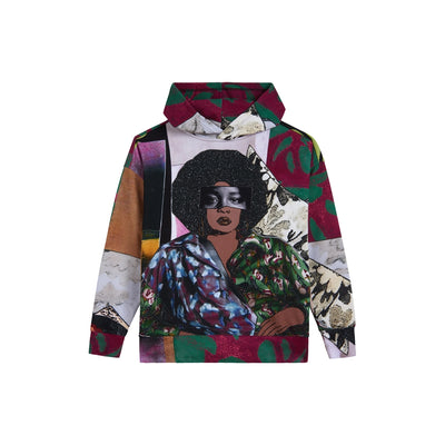 Mickalene Thomas Afro Goddess Hoodie