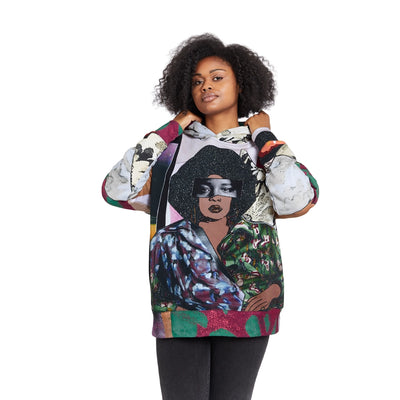 Mickalene Thomas Afro Goddess Hoodie