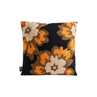 Mickalene Thomas Embroidered Flower Pillow