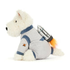 Munro Scottie Dog Plush - Space Outfit