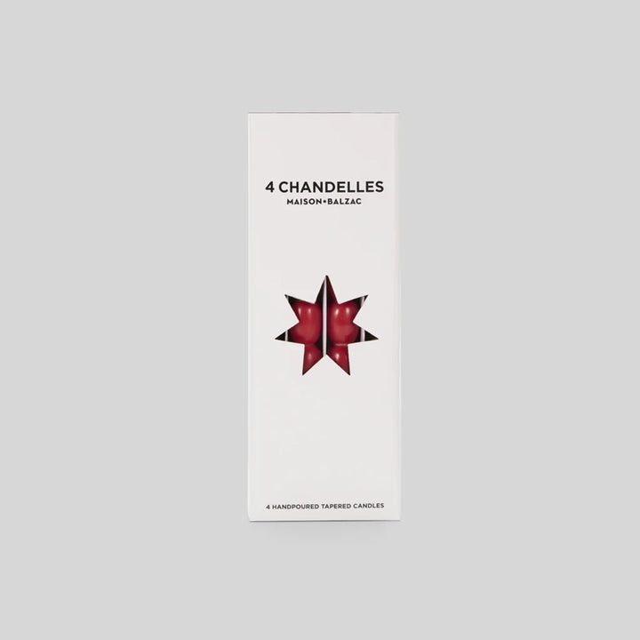 Cherry Tomato Taper Candles Set – MCA Chicago Store