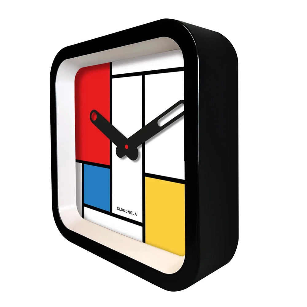 Square Clock Mondrian