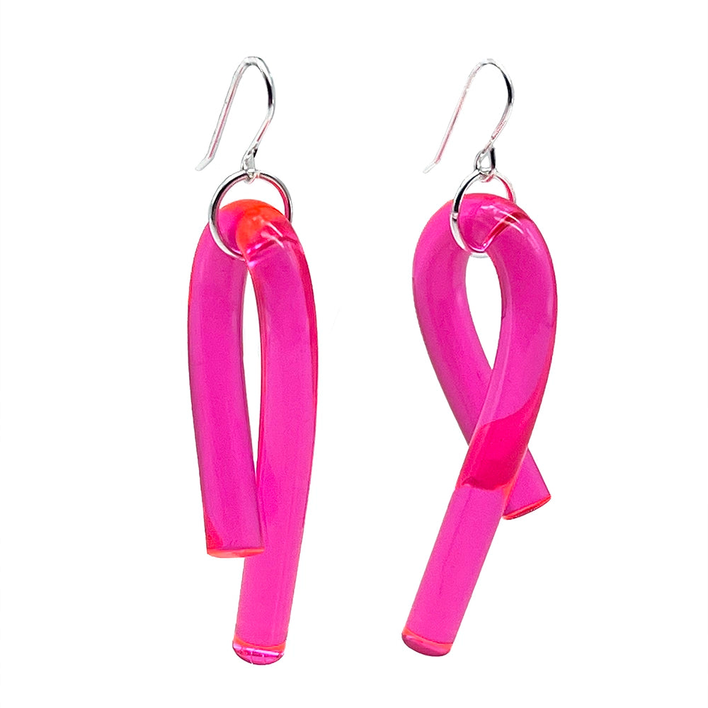 Lucite Loop Earrings