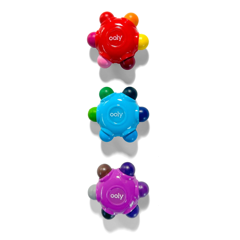 Color Burst Grip Crayons