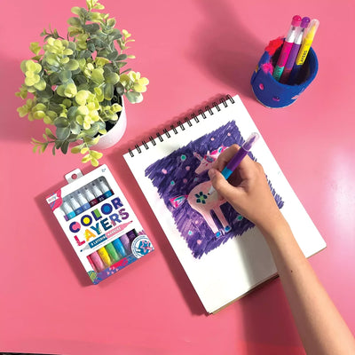 Color Layers Double-Ended Markers