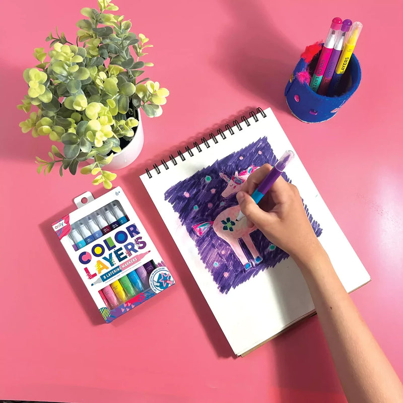 Color Layers Double-Ended Markers