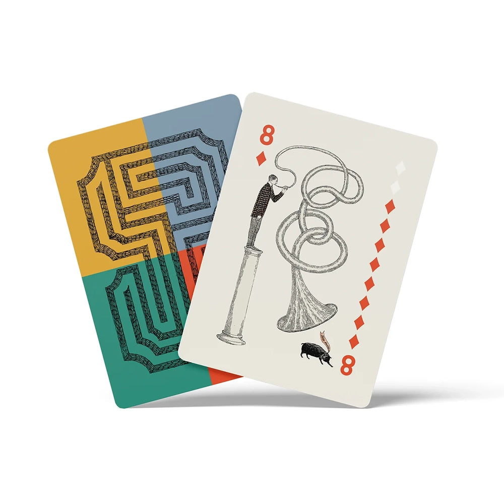 Edward Gorey Playing Cards
