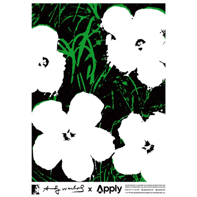 Warhol Flowers Sticker Sheet - XL