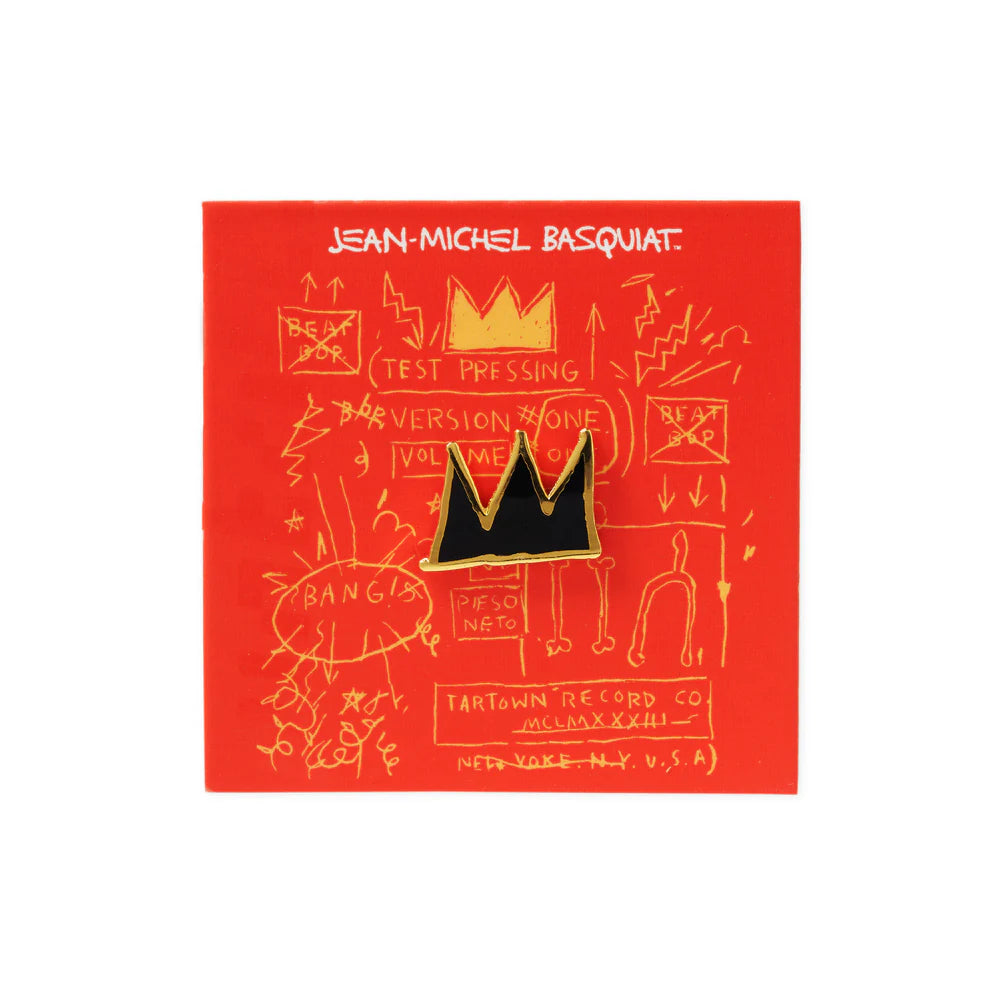 Basquiat Crown Pin