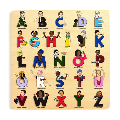Lady Legends Alphabet Puzzle