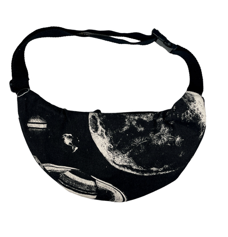 Graphic Printed Planets Hip Bag