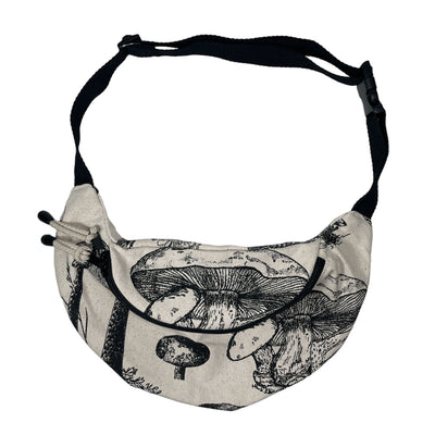 Graphic Printed Mushroom Hip Bag