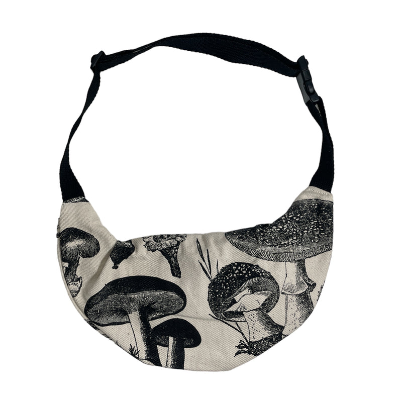 Graphic Printed Mushroom Hip Bag