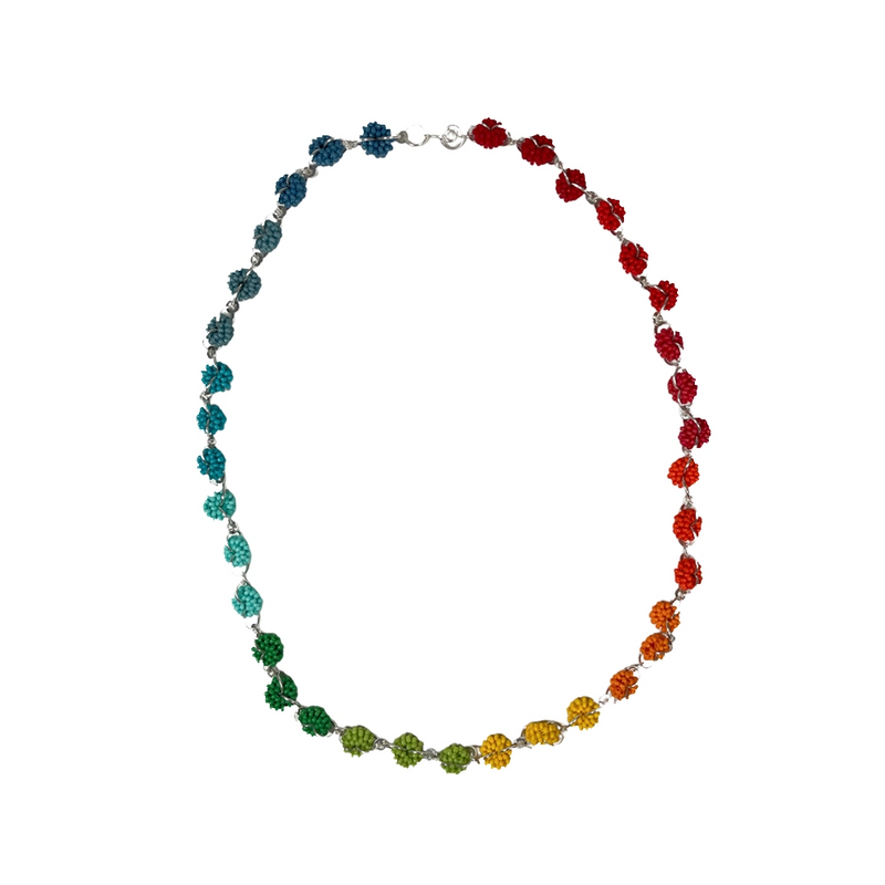 Loops Woven Beads Necklace