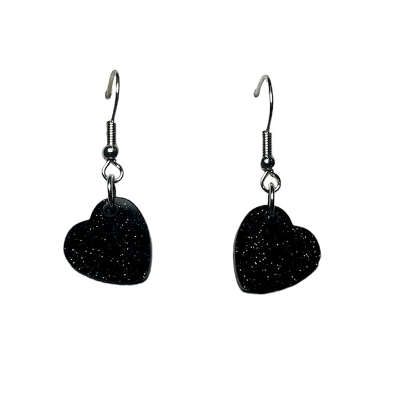 Heart Charm Earrings