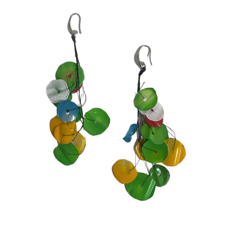 Hanging Flower Earrings