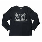 Haring DJ Dog Long-Sleeve T-Shirt