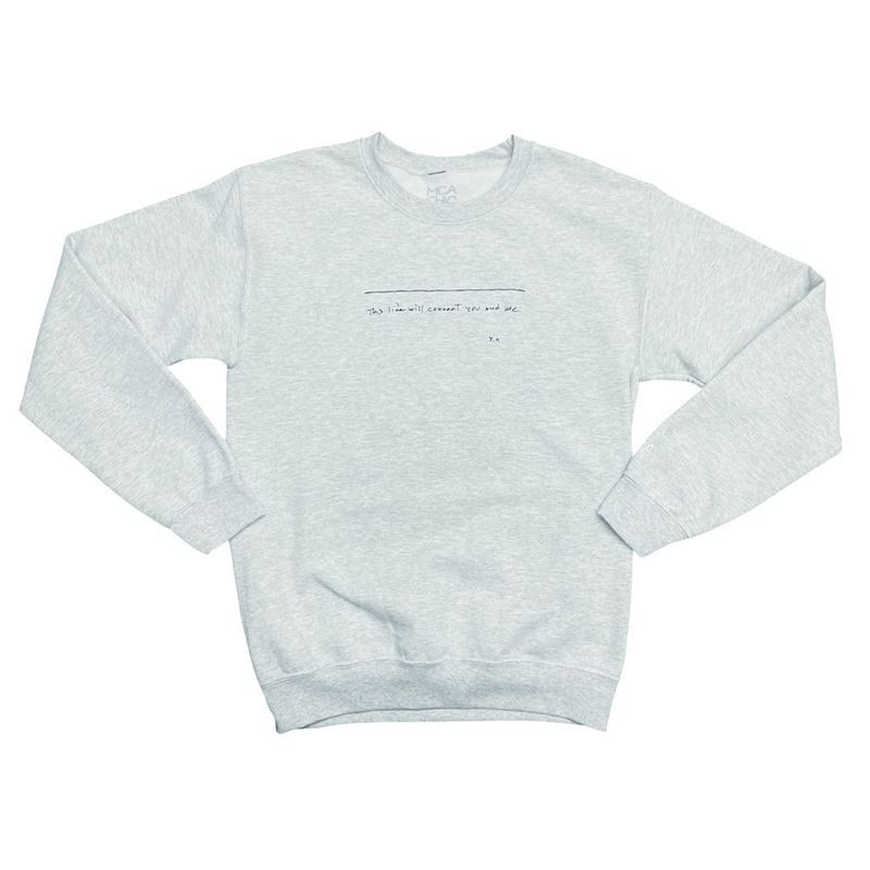 Yoko Ono This Line Crewneck Sweatshirt