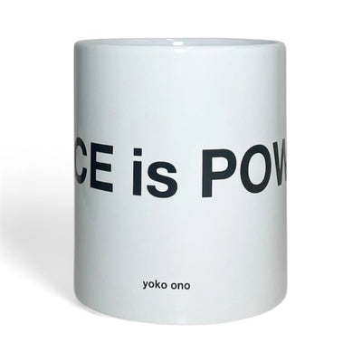 Yoko Ono Peace is Power Mug