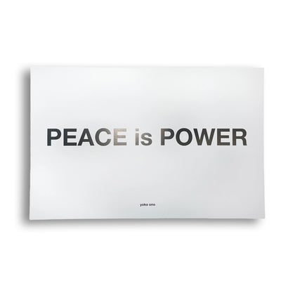 Yoko Ono Peace is Power Poster