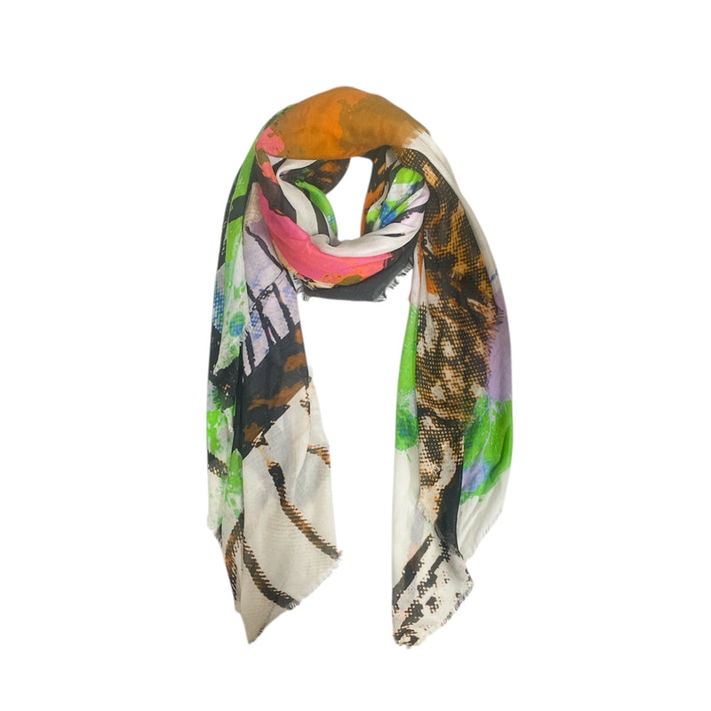 Isabelle Gougenheim x MCA Good Vibes Silk Scarf